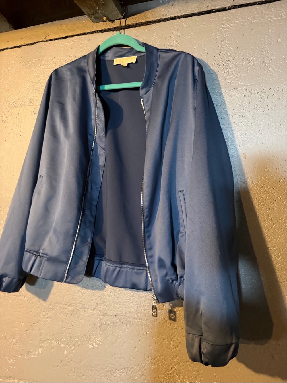 Michael Kors Blue Women's Bomber Jacket